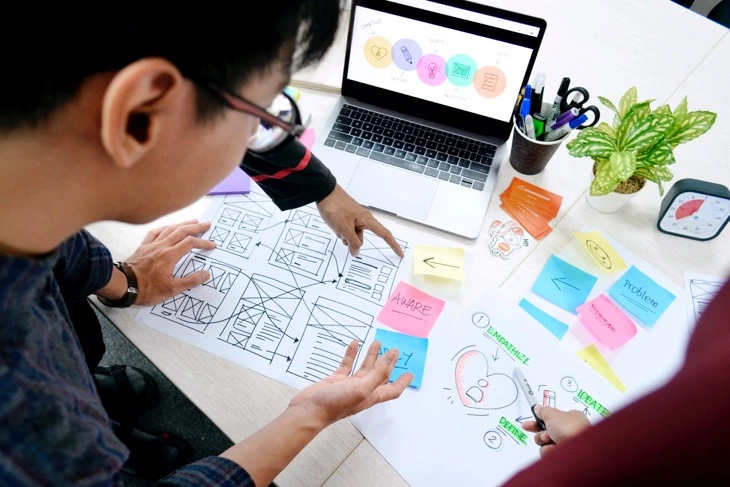 User experience interface designers are #1 on our list of the most creative majors that make money.