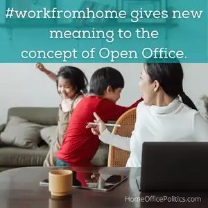 #workingfromhome gives new meaning to the concept of Open Office.