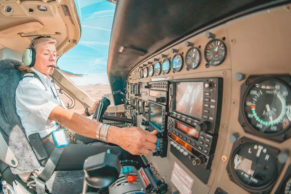 Being a commercial pilot is a great job even without a degree.